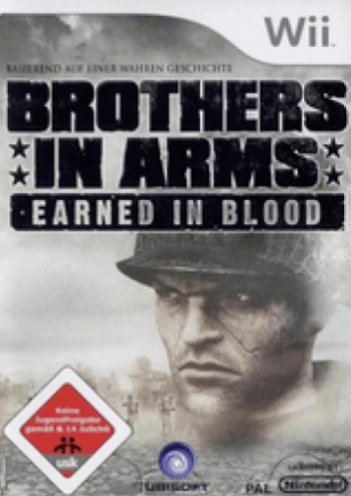 Brothers in Arms: Earned in Blood box art for Wii